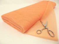 Dress Net 100% Polyester Tulle Fabric Material - APRICOT